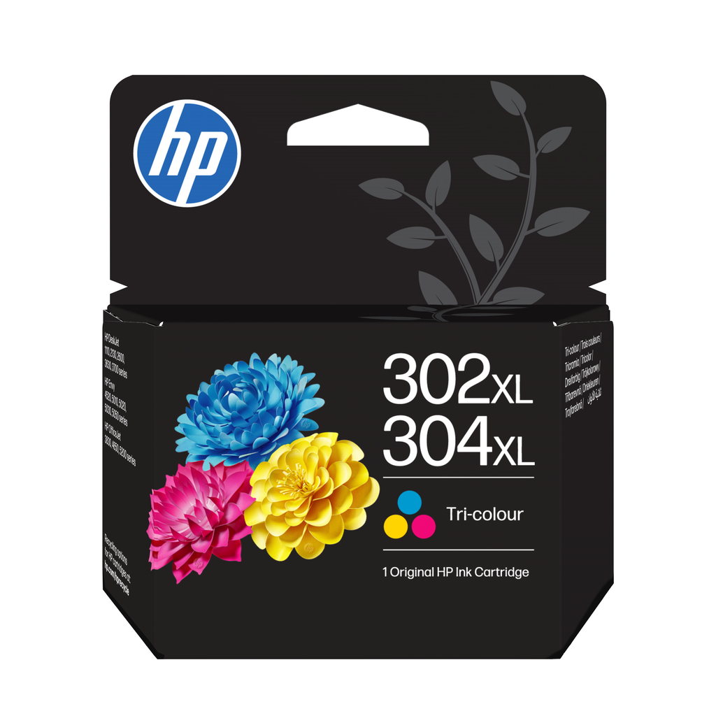 [B7RT8AE] Cartouche d'encre HP 302XL / B7RT8AE 3 couleurs XL, 100 pages