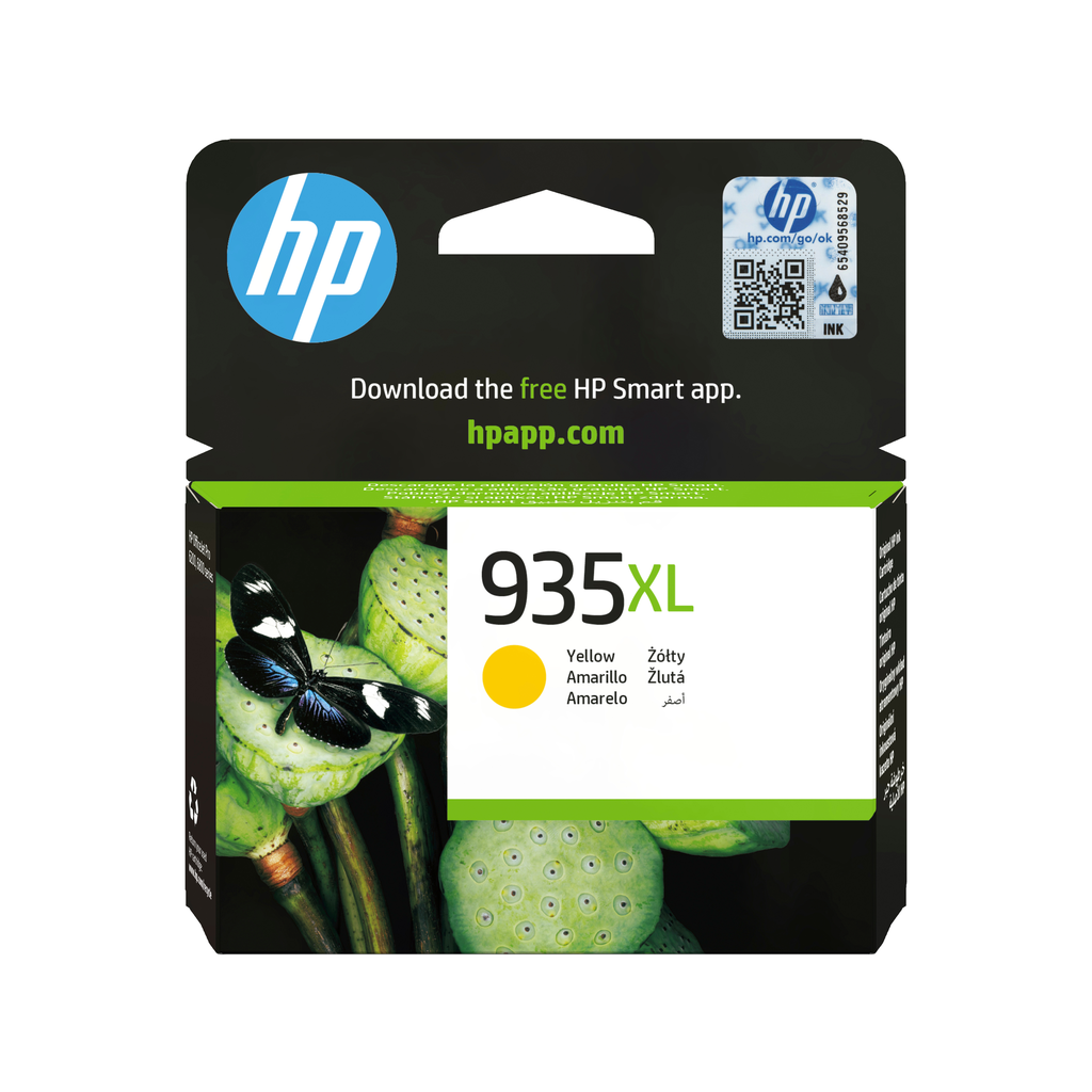 HP 935XL / C2P26AE yellow XL ink cartridge, 825 pages