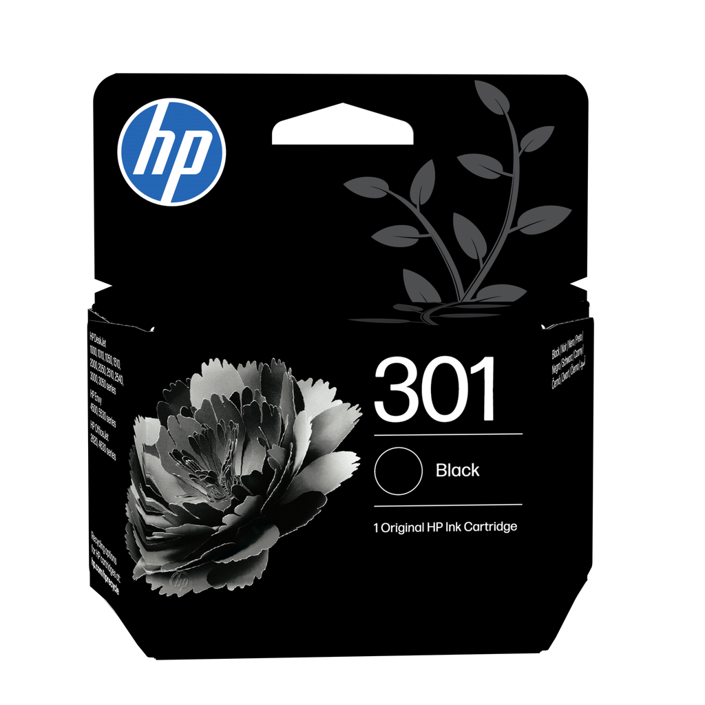 Tintenpatrone HP 301 / CH561EE Schwarz, 170 Seiten