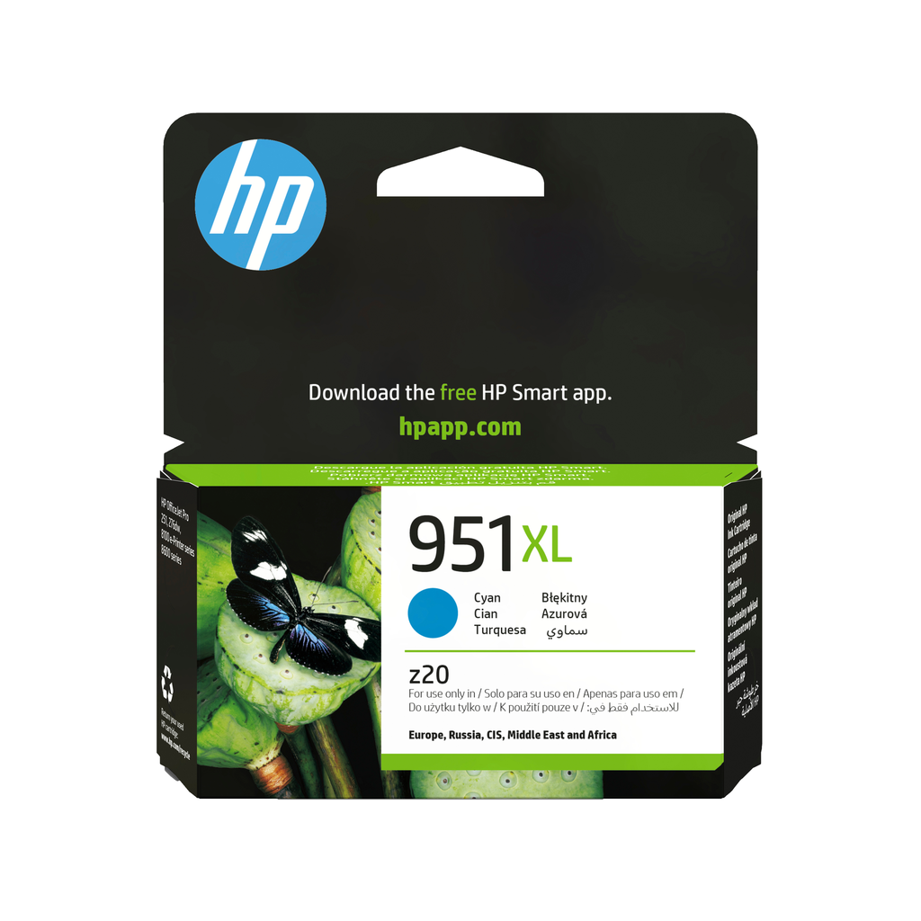[CN046AE] HP 951XL / CN046AE cyan XL ink cartridge, 1,500 pages