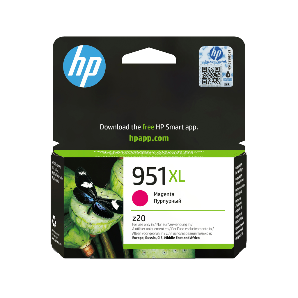 [CN047AE] Cartouche d'encre HP 951XL / CN047AE magenta XL, 1 500 pages