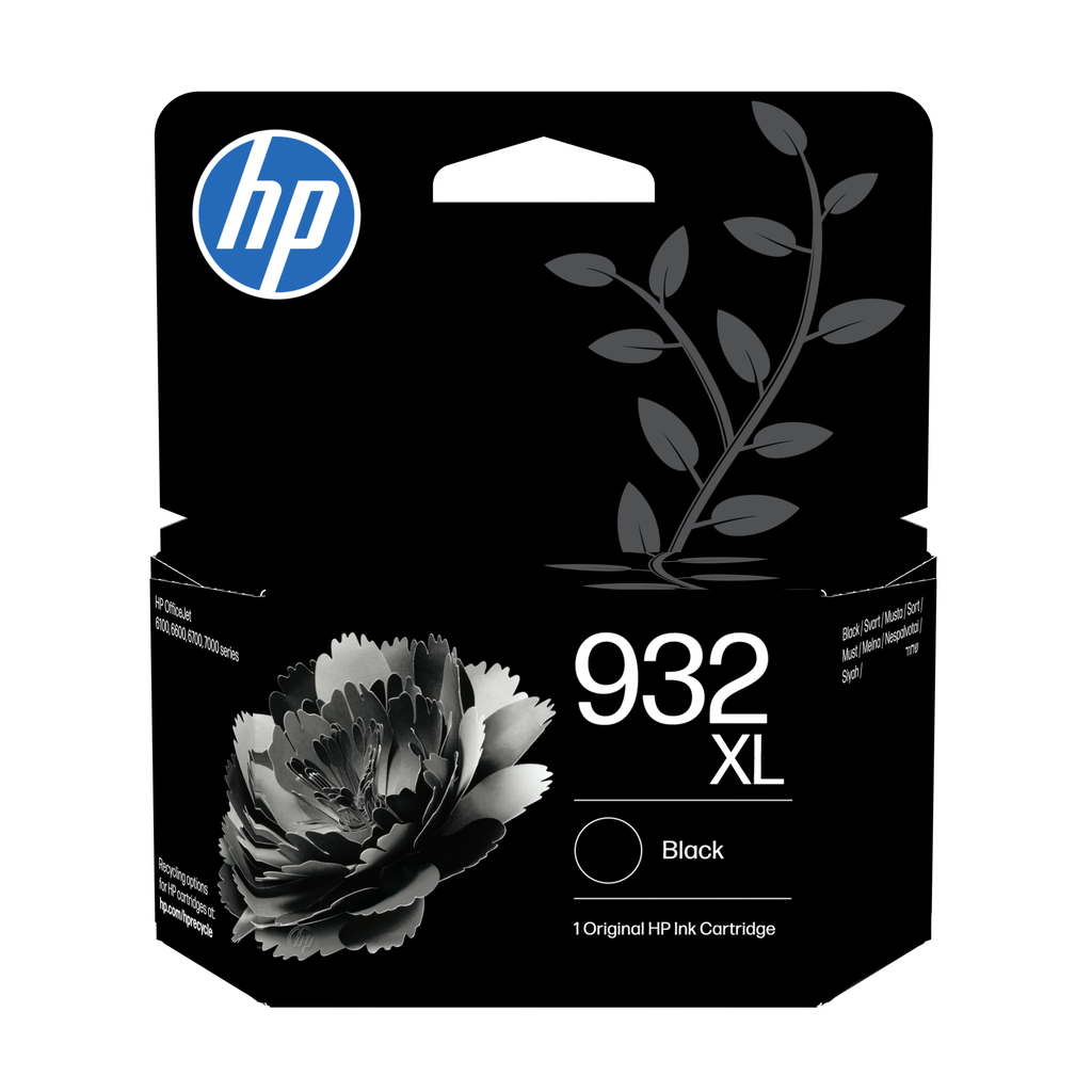 [CN053AE] HP 932XL / CN053AE black XL ink cartridge, 1,000 pages