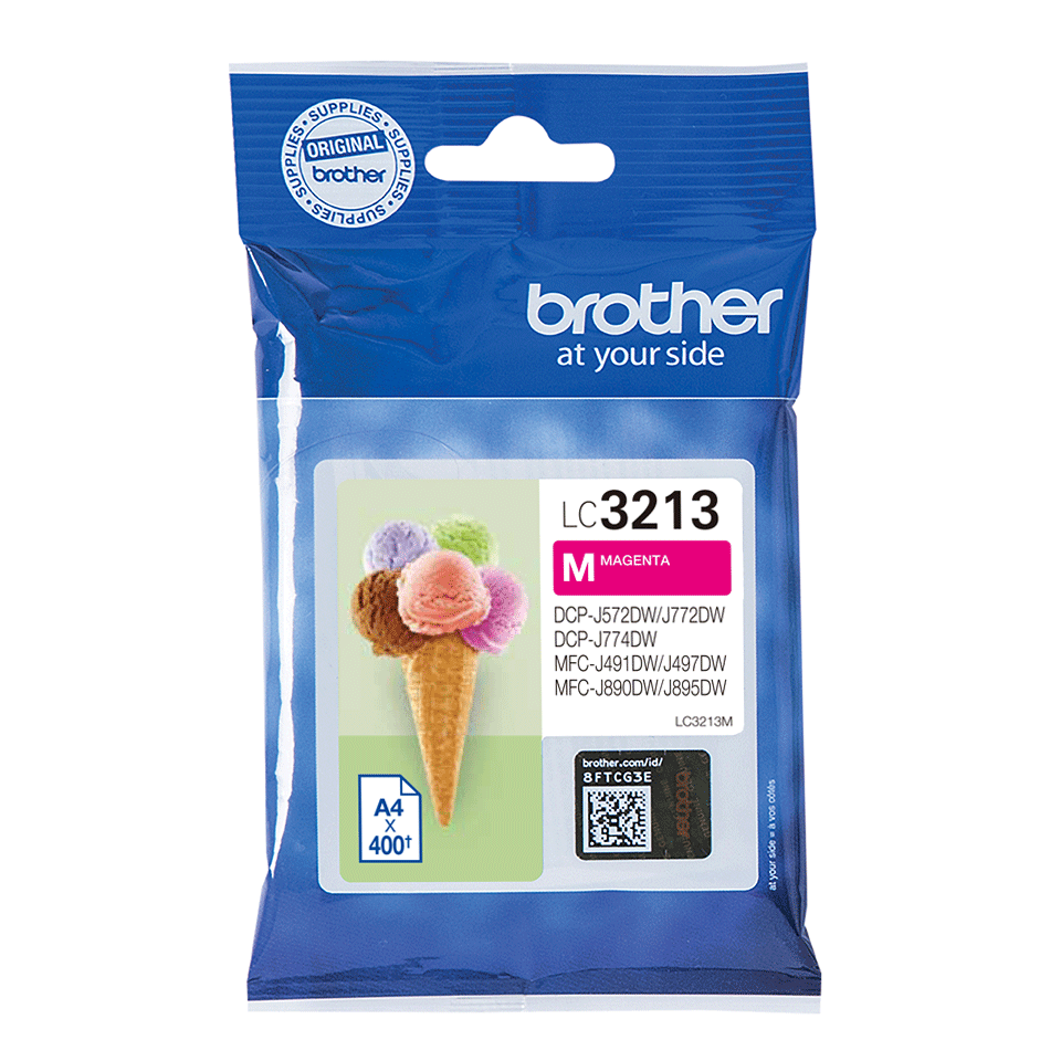 [LC3213M] Cartouche d'encre Brother LC-3213M / LC3213M magenta XL, 400 pages