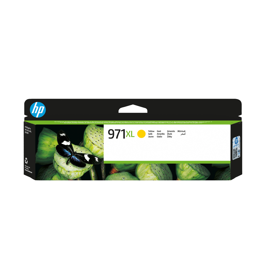 Tintenpatrone HP 971XL / CN628AE Gelb XL, 6.600 Seiten