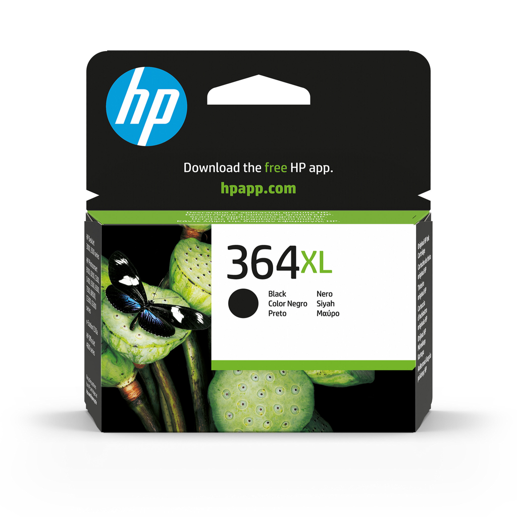HP 364XL / CN684EE black XL ink cartridge, 550 pages