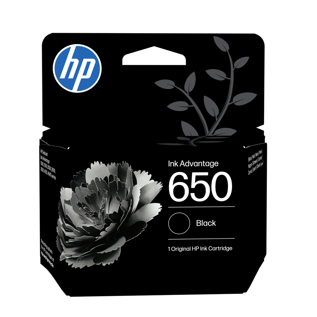 [CZ101AE] Tintenpatrone HP 650 / CZ101AE Schwarz, 360 Seiten