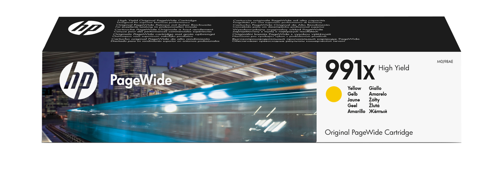 [M0J98AE] Tintenpatrone HP 991X / M0J98AE Gelb XL, 16.000 Seiten