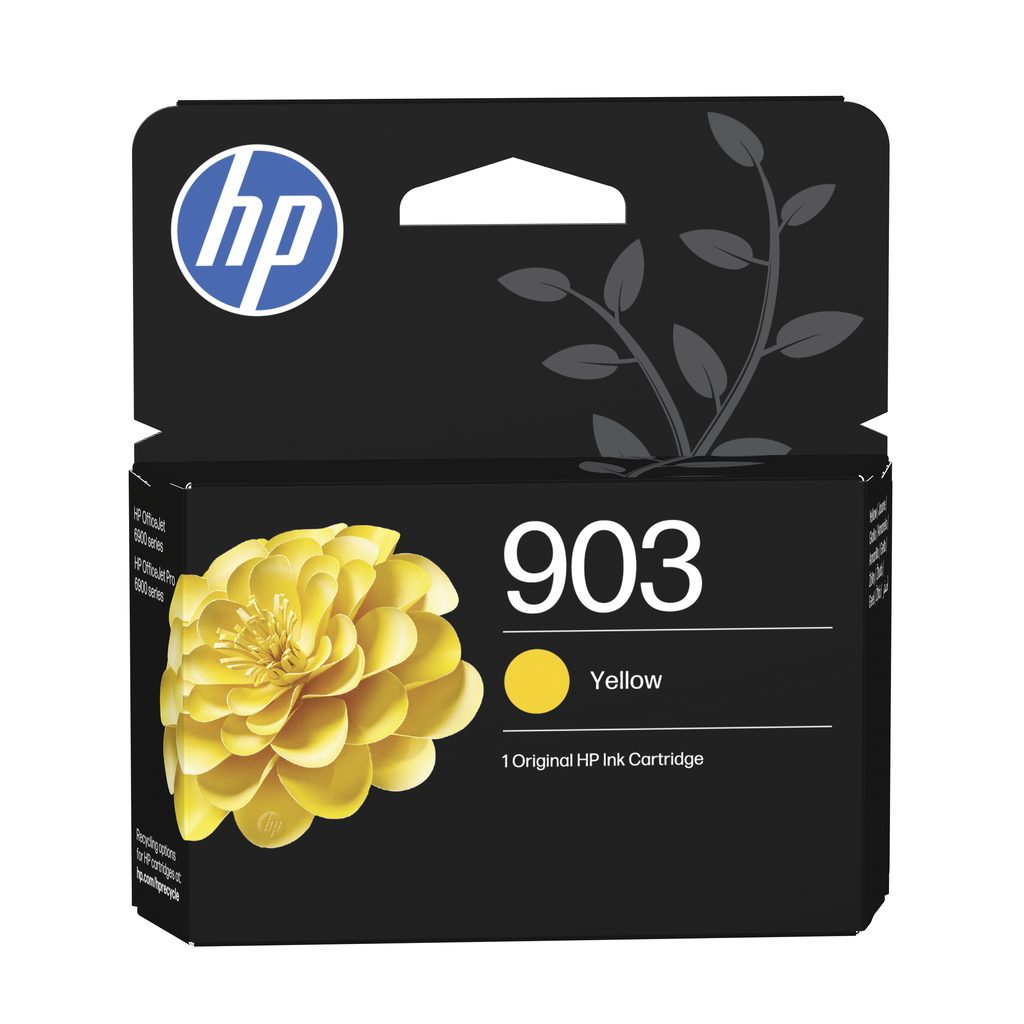 Tintenpatrone HP 903 / T6L95AE Gelb, 315 Seiten