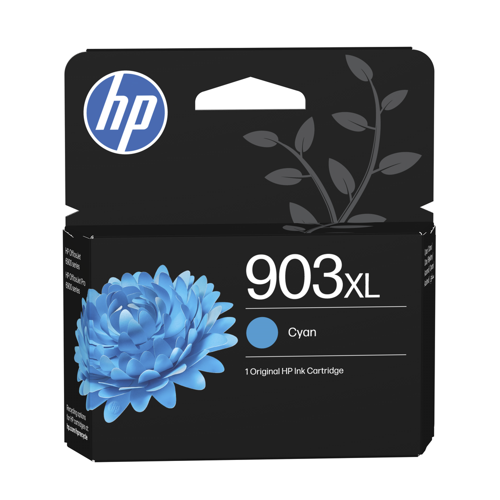 Tintenpatrone HP 903XL / T6M03AE Cyan XL, 750 Seiten