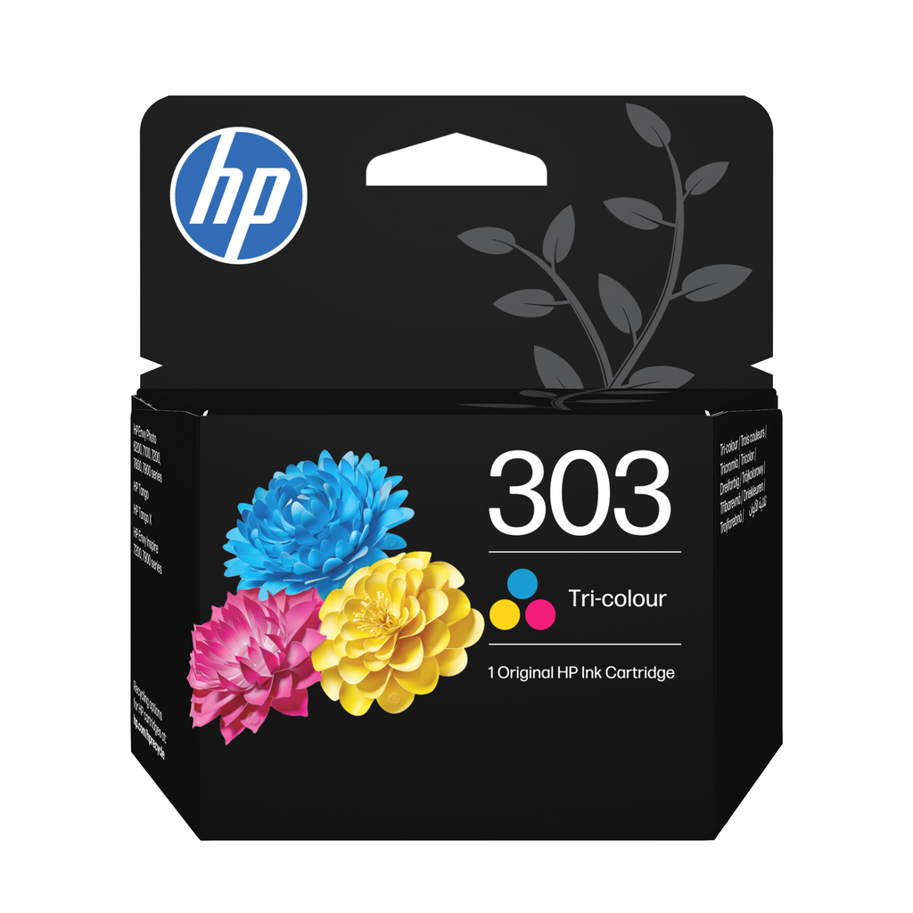 HP 303 / T6N01AE tri-color ink cartridge, 165 pages
