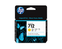 Cartouche d'encre HP 712 / 3ED69A jaune, 29 ml