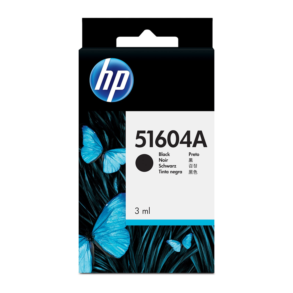 [51604A] HP 51604A black ink cartridge, 1 ml
