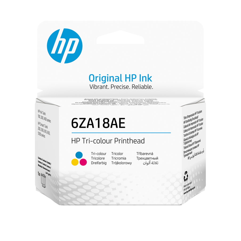 [6ZA18AE] Tête d'impression HP 6ZA18AE 3 couleurs