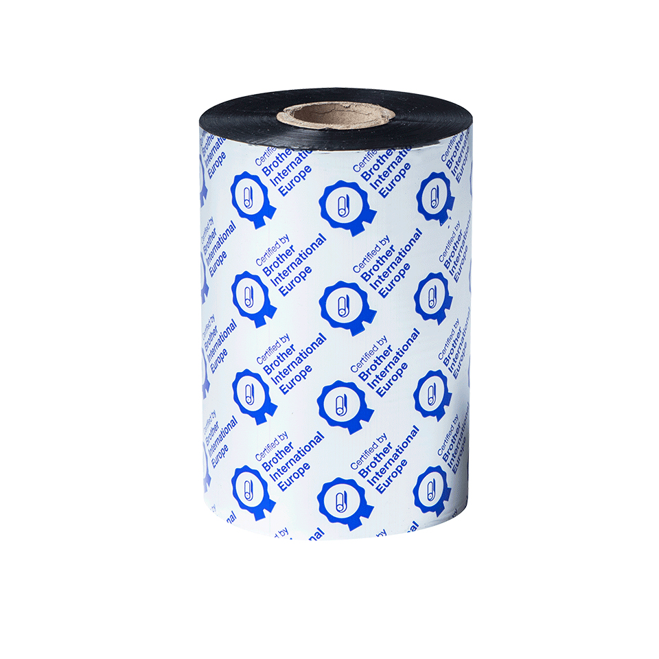 [BRS1D450110] Ruban encreur Brother BRS-1D450-110 résine standard, 110 mm x 450 m, lot de 8