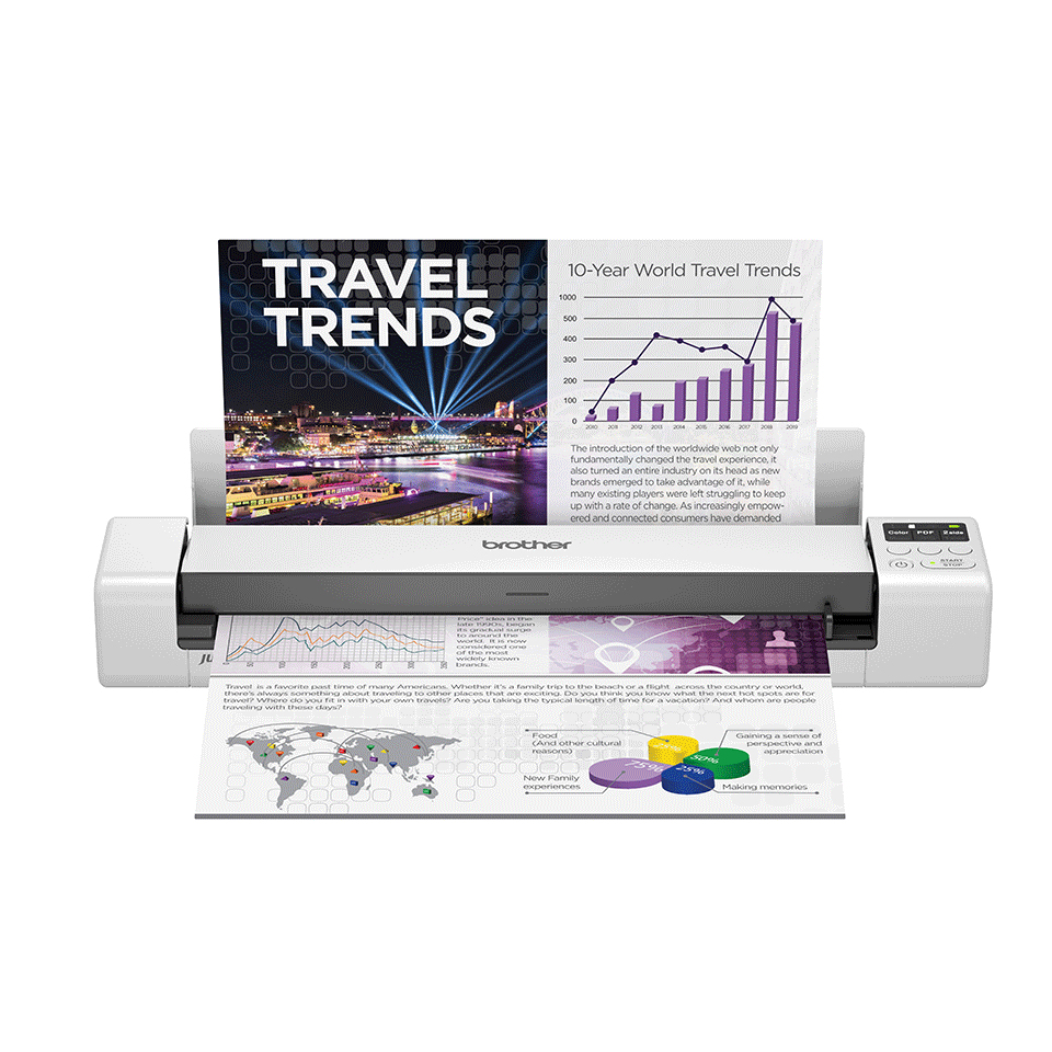 [DS940DWE] Scanner mobile Brother DS-940DWe, A4, 15 ppm, recto verso