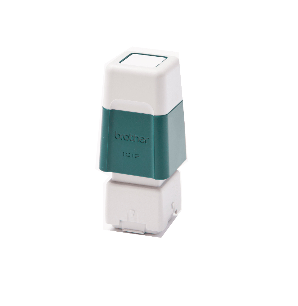 [PR1212G6P] Tampons Brother PR1212G6P 12 x 12 mm vert, lot de 6