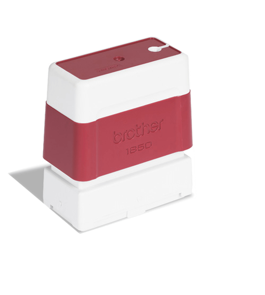 [PR1850R6P] Tampons Brother PR1850R6P 18 x 50 mm rouge, lot de 6