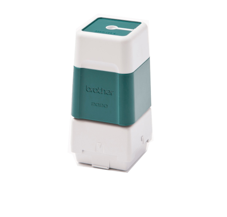 Brother PR2020G6P Fertigstempel 20 x 20 mm grün, 6er-Pack