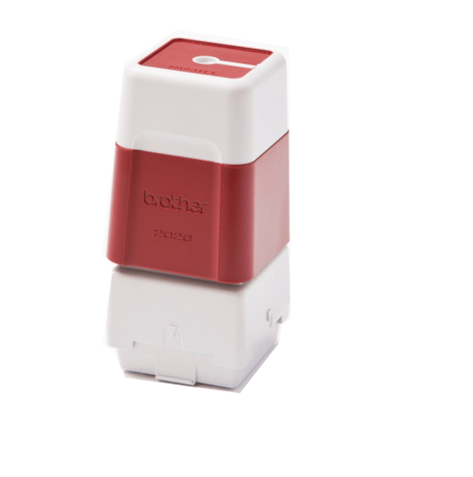 [PR2020R6P] Tampons Brother PR2020R6P 20 x 20 mm rouge, lot de 6