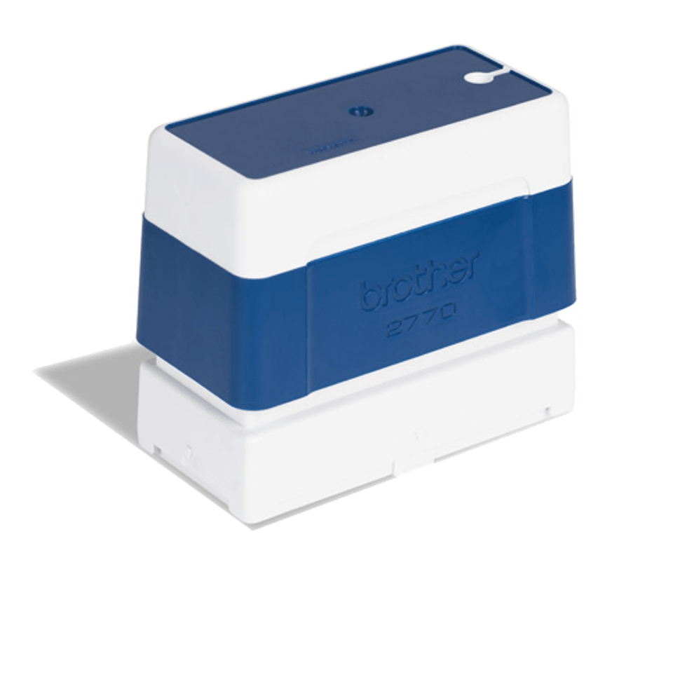 [PR2770E6P] Brother PR2770E6P pre-inked stamps 27 x 70 mm blue, pack of 6
