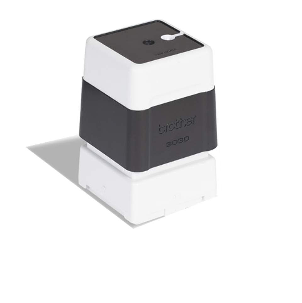 Brother PR3030B6P pre-inked stamps 30 x 30 mm black, pack of 6
