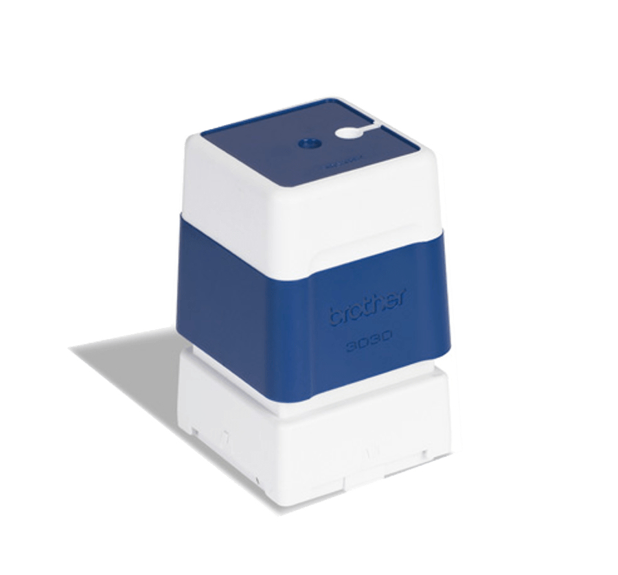 [PR3030E6P] Brother PR3030E6P Fertigstempel 30 x 30 mm blau, 6er-Pack