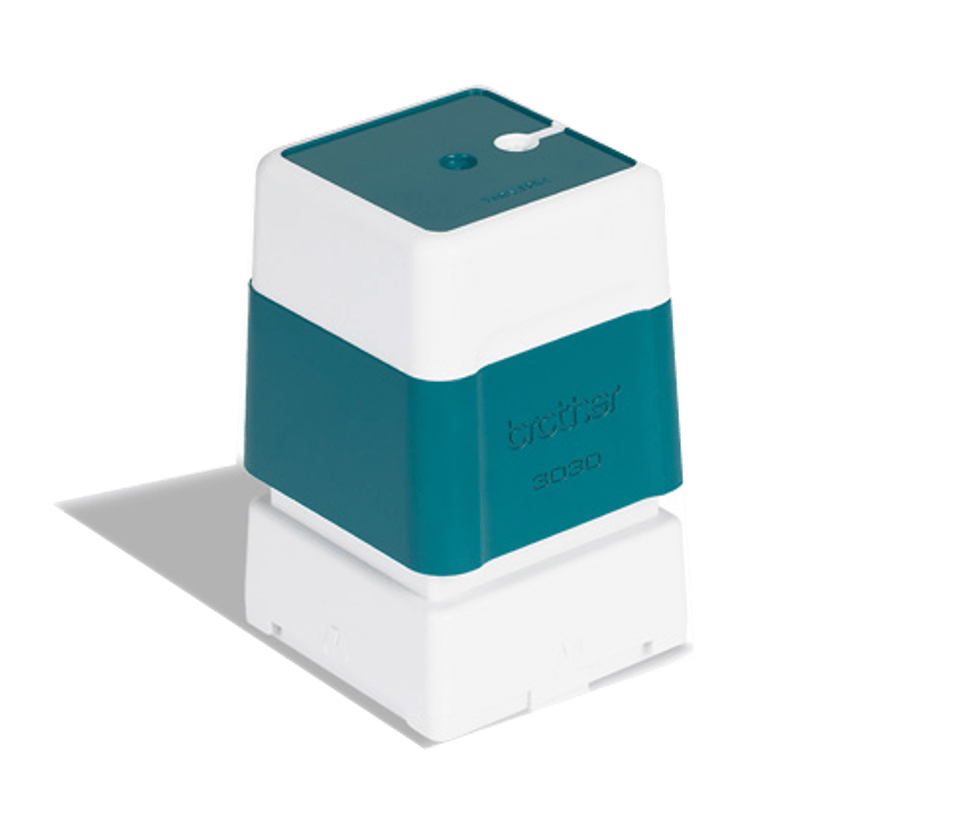 Brother PR3030G6P pre-inked stamps 30 x 30 mm green, pack of 6