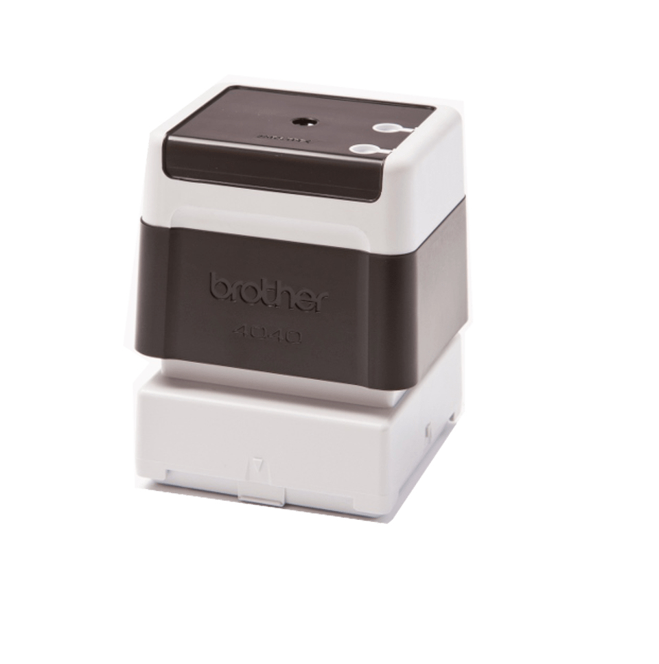Brother PR4040B6P pre-inked stamps 40 x 40 mm black, pack of 6