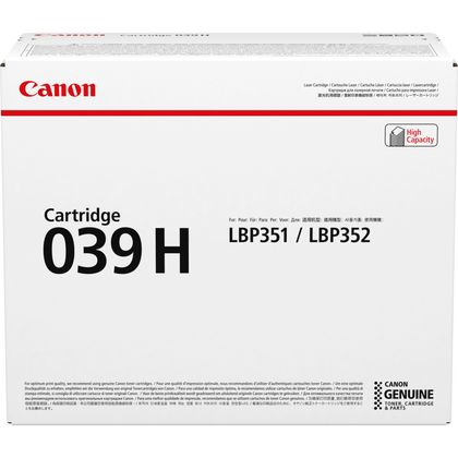 [0288C002] Toner Canon 039H / 0288C002 noir XL, 25 000 pages