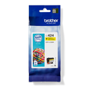 Brother LC-424Y / LC424Y yellow ink cartridge, 750 pages
