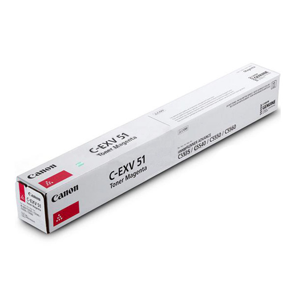 Toner Canon C-EXV51L / 0486C002 Magenta, 26.000 Seiten