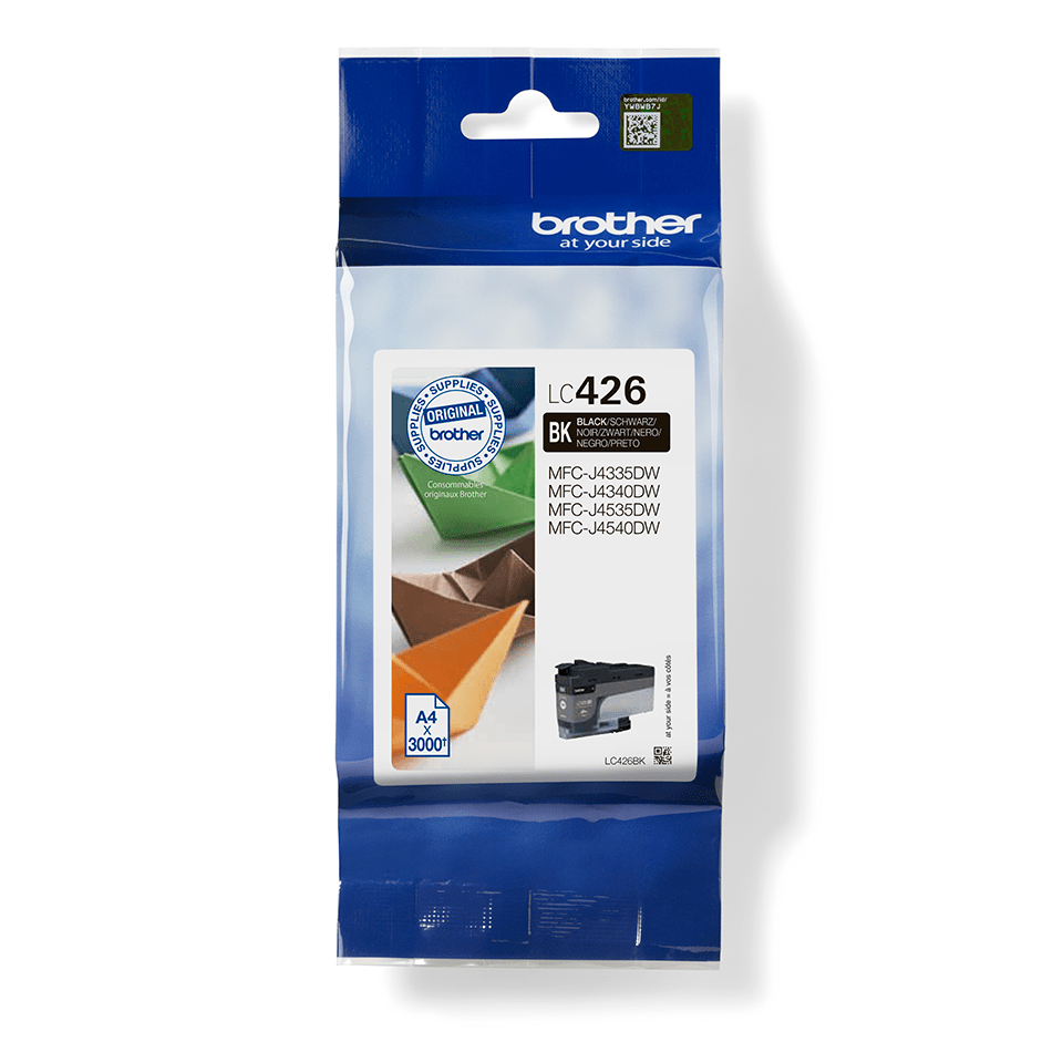 Brother LC-426BK / LC426BK black ink cartridge, 3,000 pages