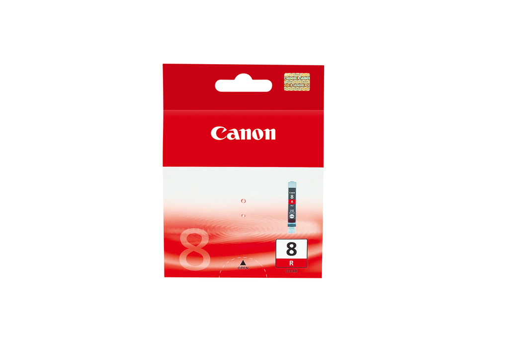 [0626B001] Tintenpatrone Canon CLI-8R / 0626B001 Rot, 5.790 Seiten
