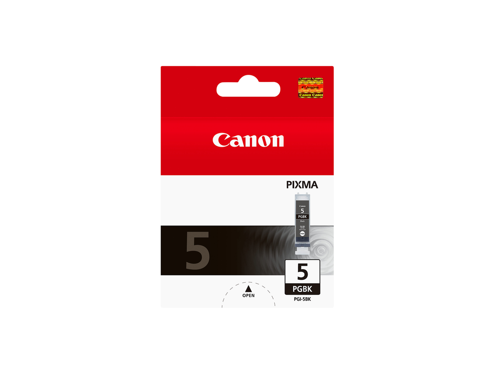 Canon PGI-5BK / 0628B001 black ink cartridge, 1,640 pages