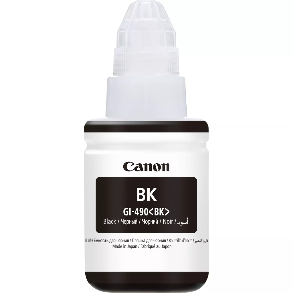[0663C001] Tintenpatrone Canon GI-490BK / 0663C001 Schwarz