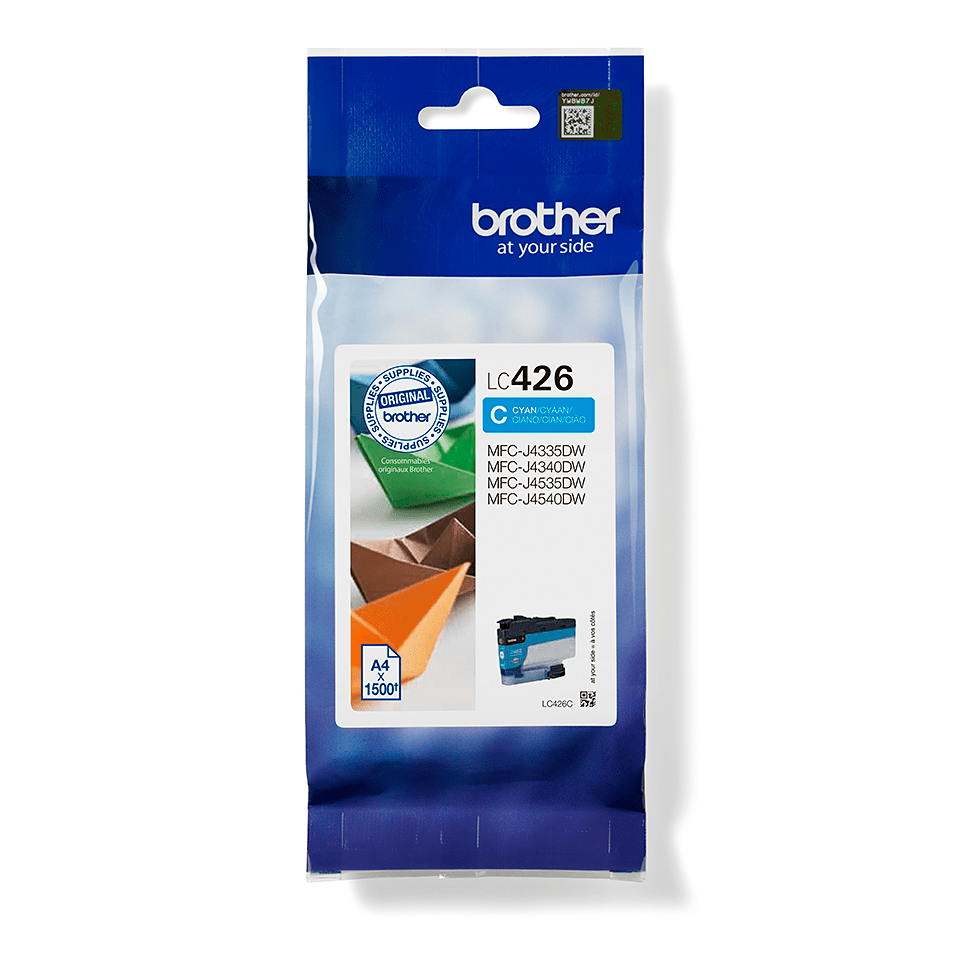 [LC426C] Cartouche d'encre Brother LC-426C / LC426C cyan, 1 500 pages