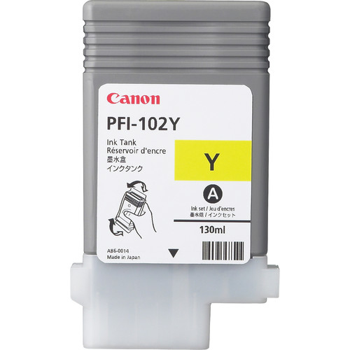 [0898B001] Tintenpatrone Canon PFI-102Y / 0898B001 Gelb, 130 ml