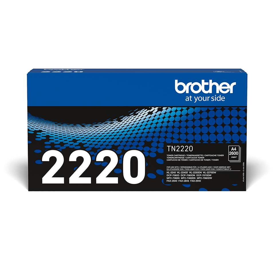 Brother Toner TN-2220 / TN2220 Schwarz XL, 2.600 Seiten