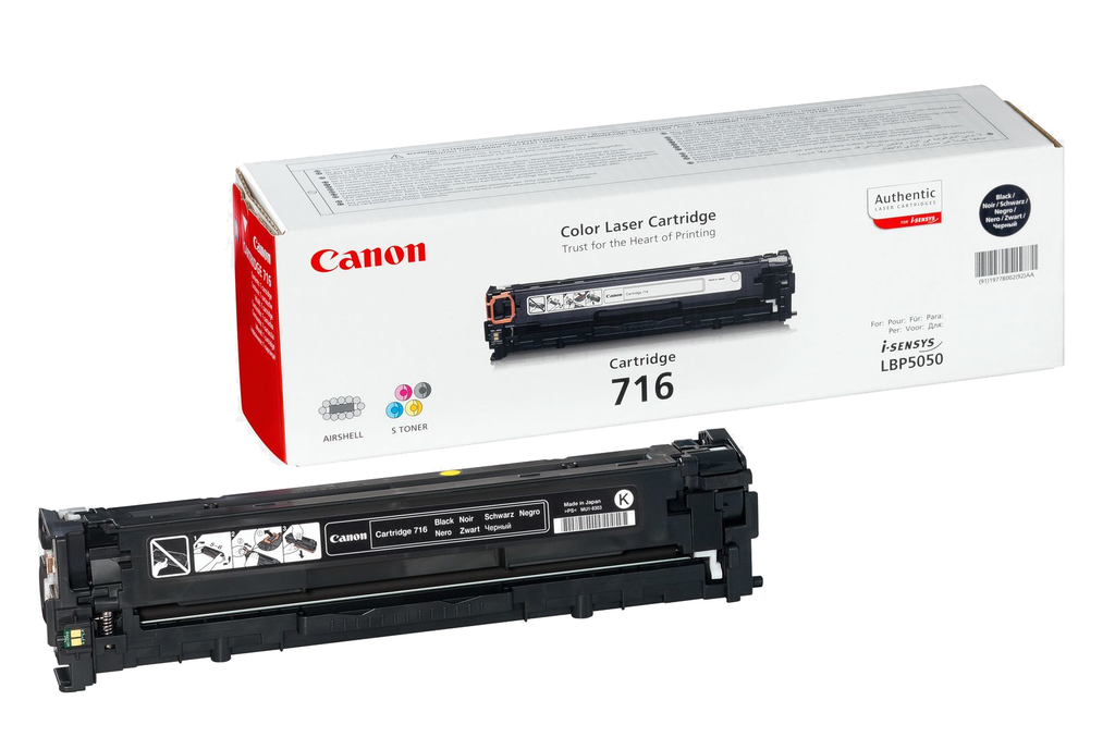 Canon 716 / 1980B002 black toner, 2,300 pages