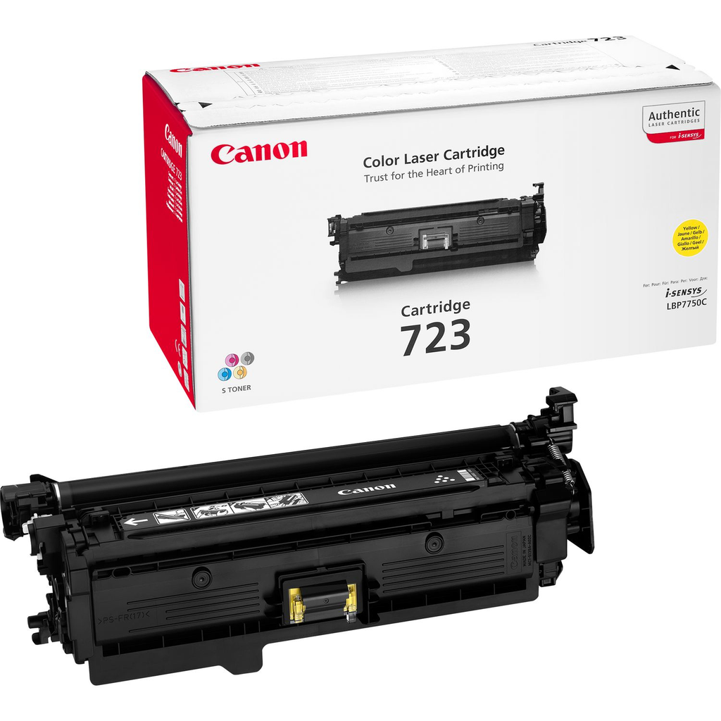 Canon 723 / 2641B002 yellow toner, 8,500 pages