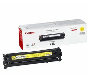 [2659B014] Canon 718YP / 2659B014 yellow toner, 2,900 pages