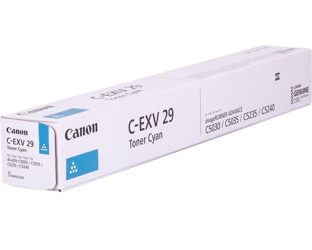 Toner Canon C-EXV29 / 2794B002 Cyan, 27.000 Seiten