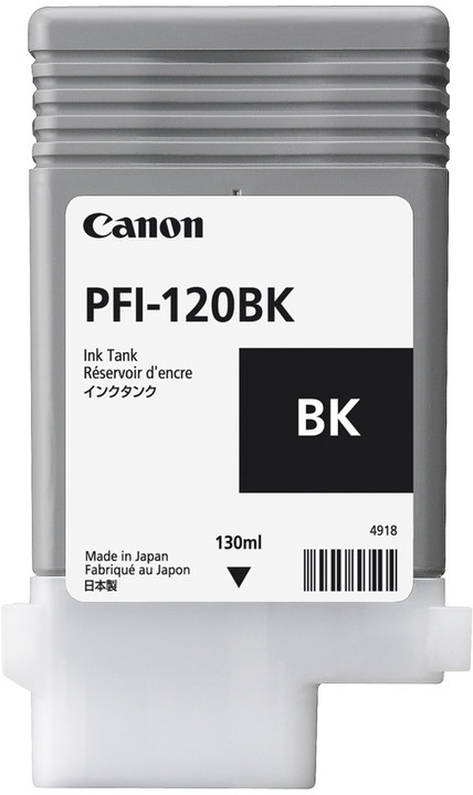 [2885C001] Canon PFI-120BK / 2885C001 black ink cartridge, 130 ml