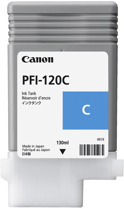 [2886C001] Canon PFI-120C / 2886C001 cyan ink cartridge, 130 ml