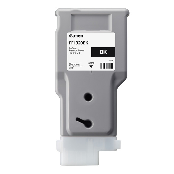 Canon PFI-320BK / 2890C001 black XL ink cartridge, 300 ml
