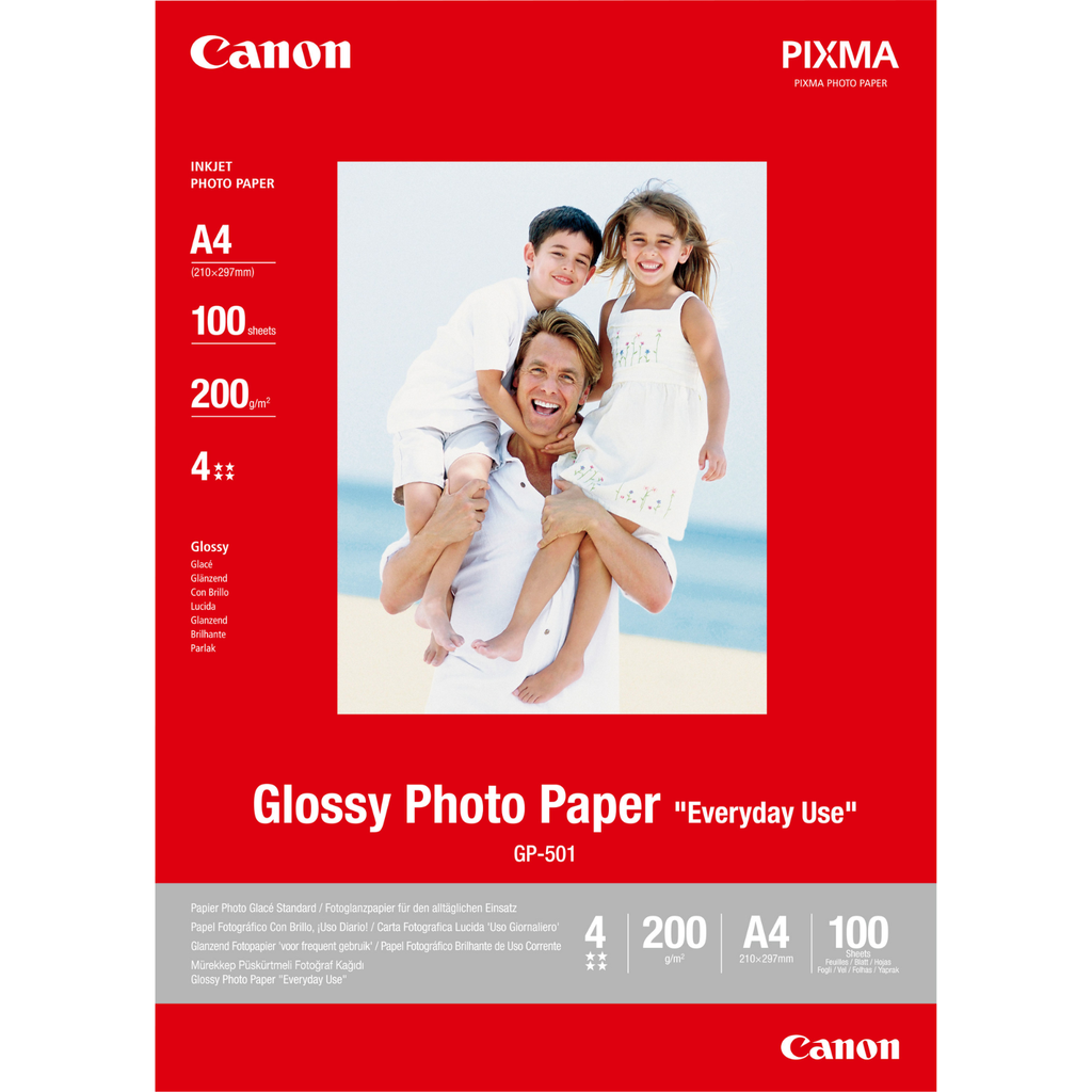 Canon GP-501 / 0775B001 photo paper, A4, 100 sheets
