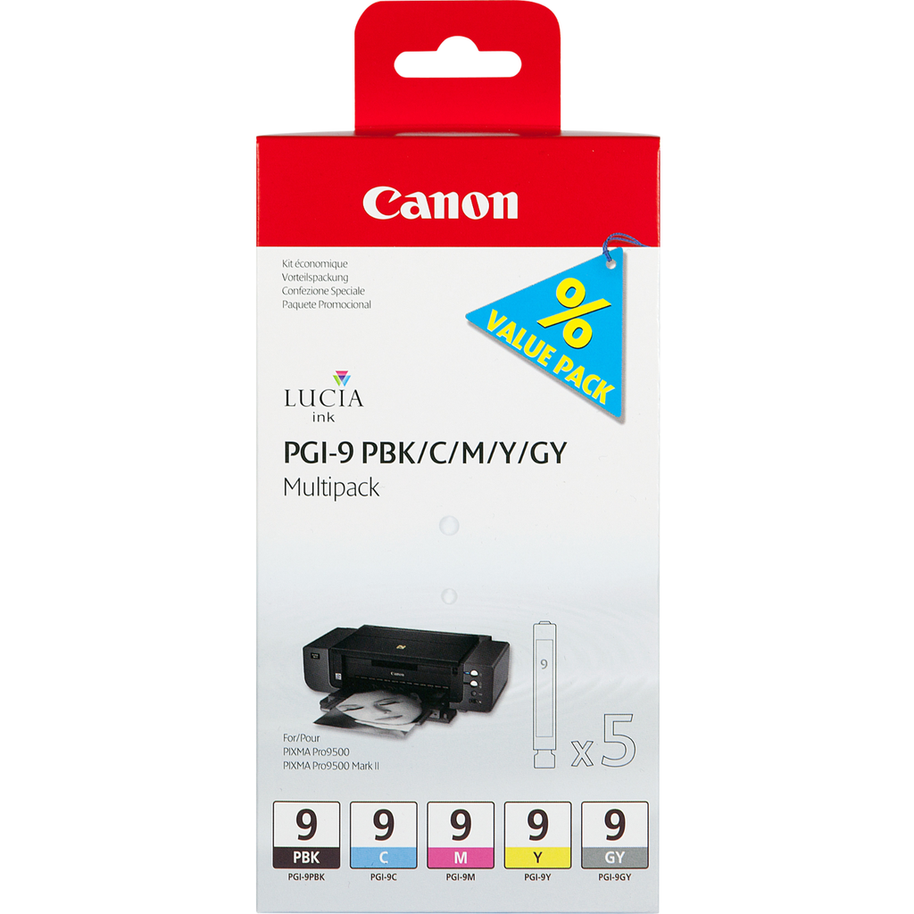 [1034B013] Pack Canon 1034B013, 5 cartouches
