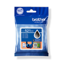 Cartouche d'encre Brother LC-521BK / LC521BK noire, 500 pages