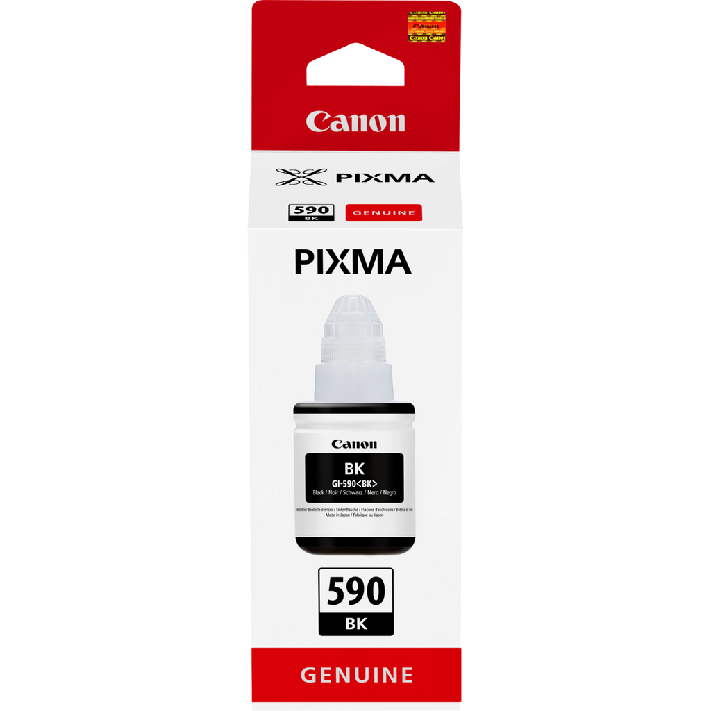 [1603C001] Bouteille d'encre Canon GI-590BK / 1603C001 noire
