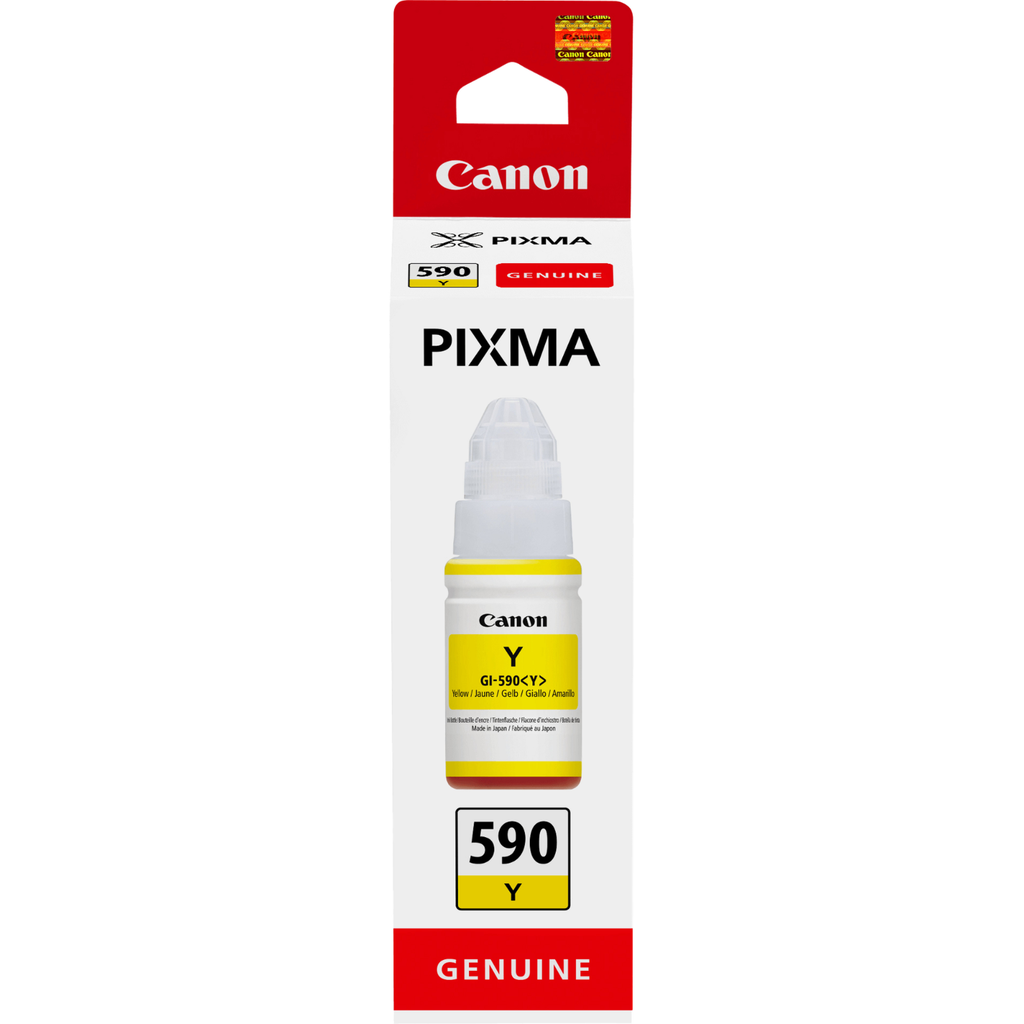 [1606C001] Bouteille d'encre Canon GI-590Y / 1606C001 jaune